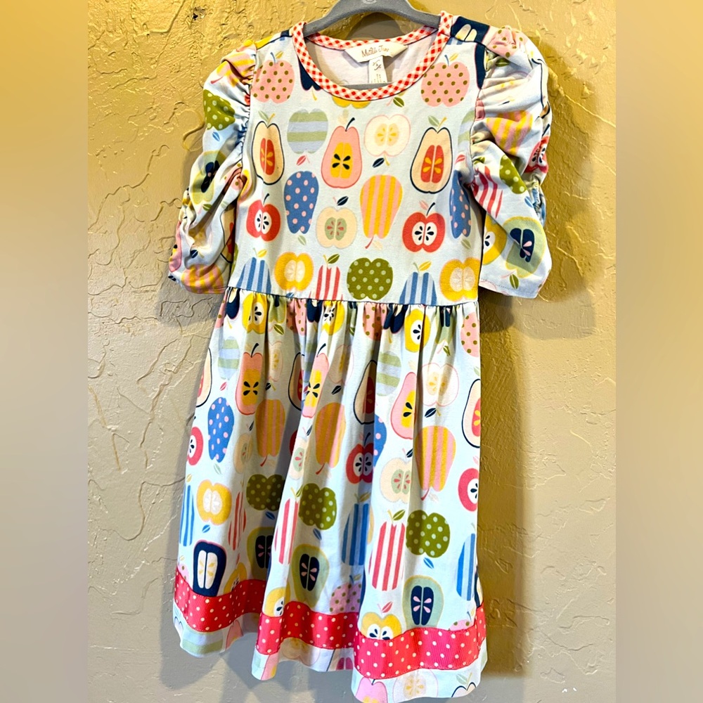 Matilda Jane Dress with Fruit Print
